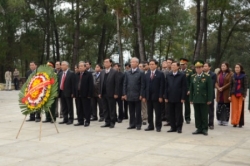 Tổ chức trang trọng lễ viếng tại Nghĩa trang liệt sĩ Trường Sơn, Đường 9 và Thành Cổ Quảng Trị