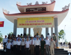 Khánh thành công trình nâng cấp Nghĩa trang liệt sỹ xã Cam Nghĩa, huyện Cam Lộ