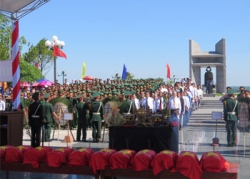 Quảng Trị tổ chức đón nhận và an táng 11 hài cốt liệt sỹ quân tình nguyện và chuyên gia Việt Nam hy sinh tại Lào