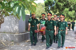 Truy điệu, an táng 6 hài cốt liệt sĩ tại Gio Linh, Quảng Trị